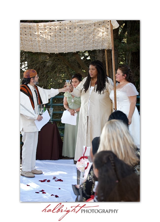 Wedding Ceremony - Joaquin Miller Park and Community Center - Oakland Wedding Ceremony