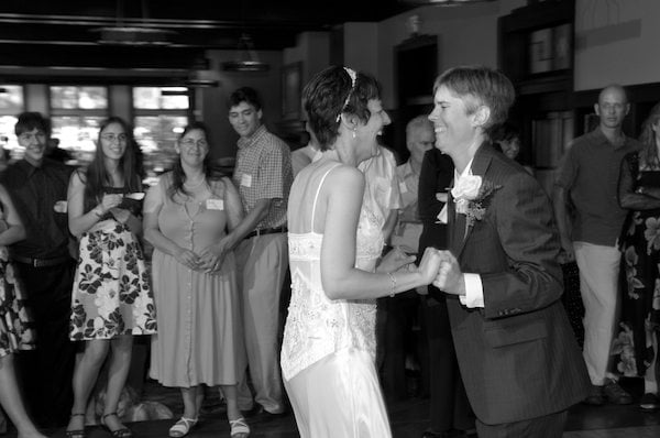 Brides first dance - Bancroft Hotel Wedding Reception - Bancroft Hotel Berkeley